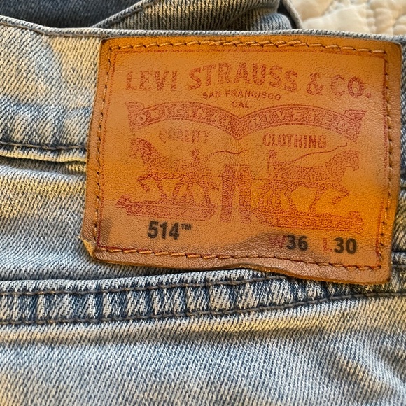 Levi’s 514 light wash jeans sz 12 - Picture 6 of 9